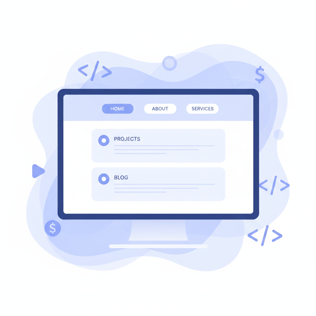 static website design