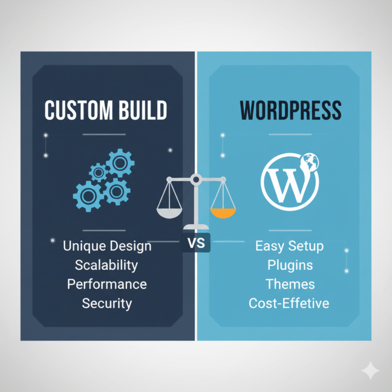Custom Build vs. WordPress
